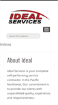 Mobile Screenshot of idealnw.com